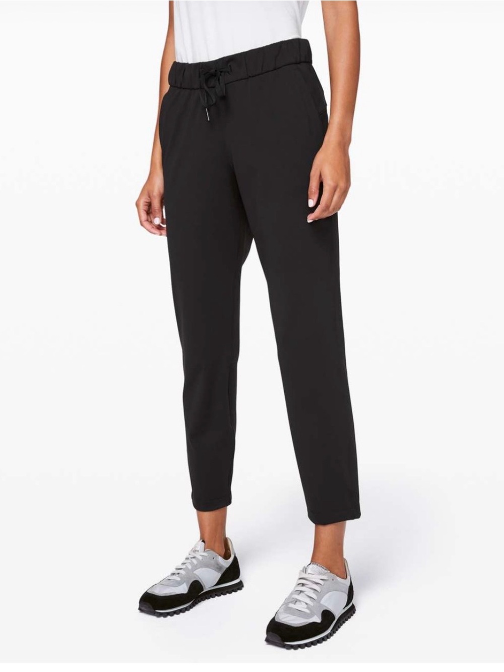 Lululemon On The Fly 7/8 Pant in Black | Size 4